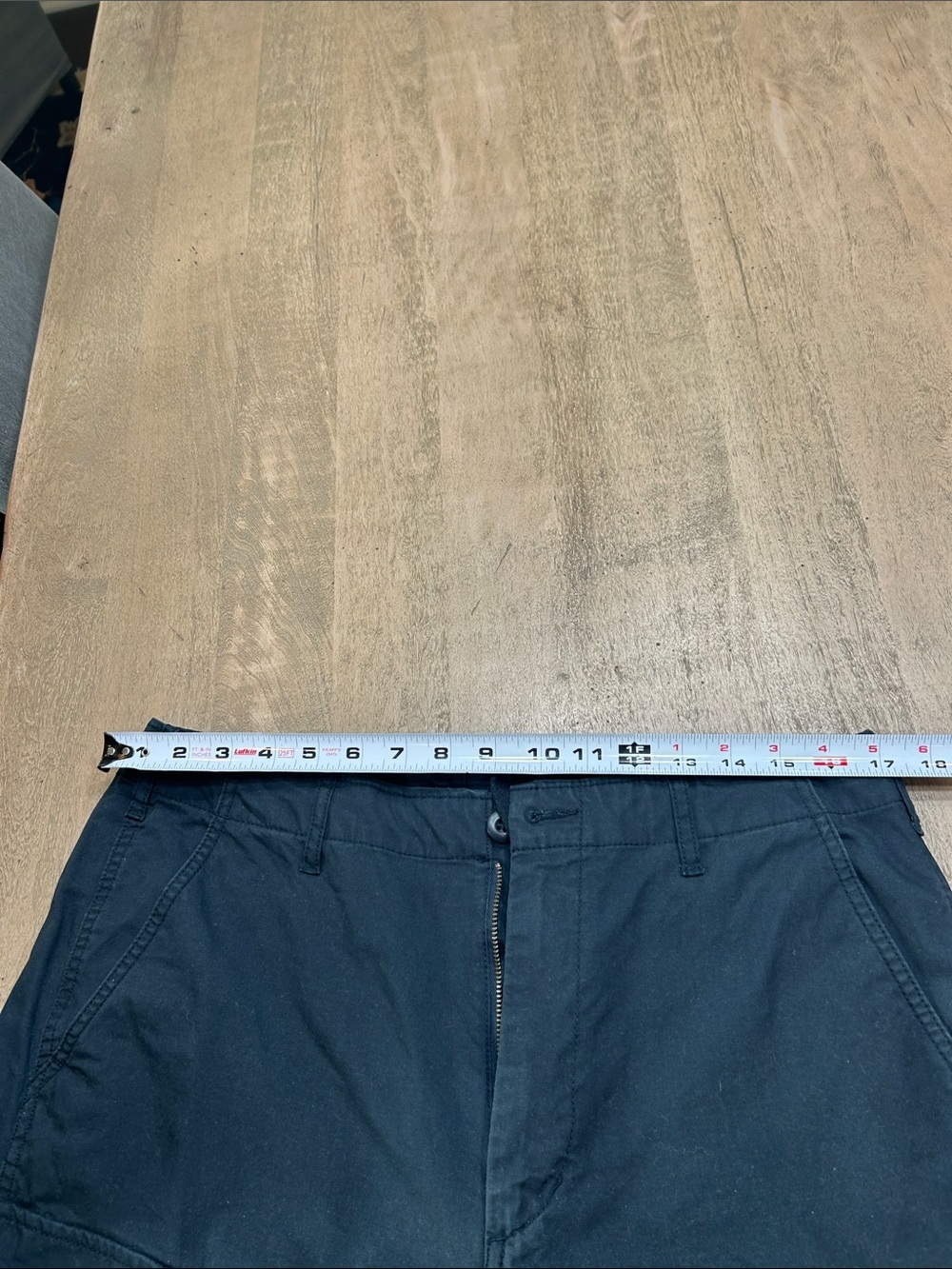 Uniqlo Men's Cargo Pants in Navy Blue Medium - Picture 10 of 10